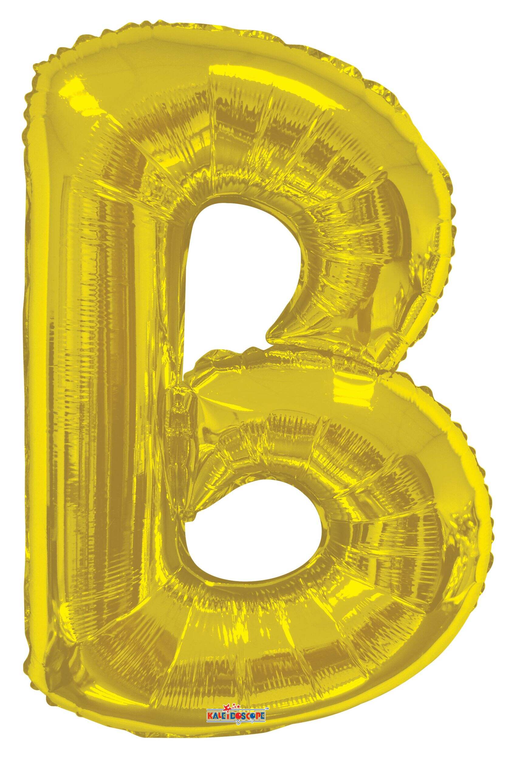 A-Z Letters Foil Balloon Gold 34-in