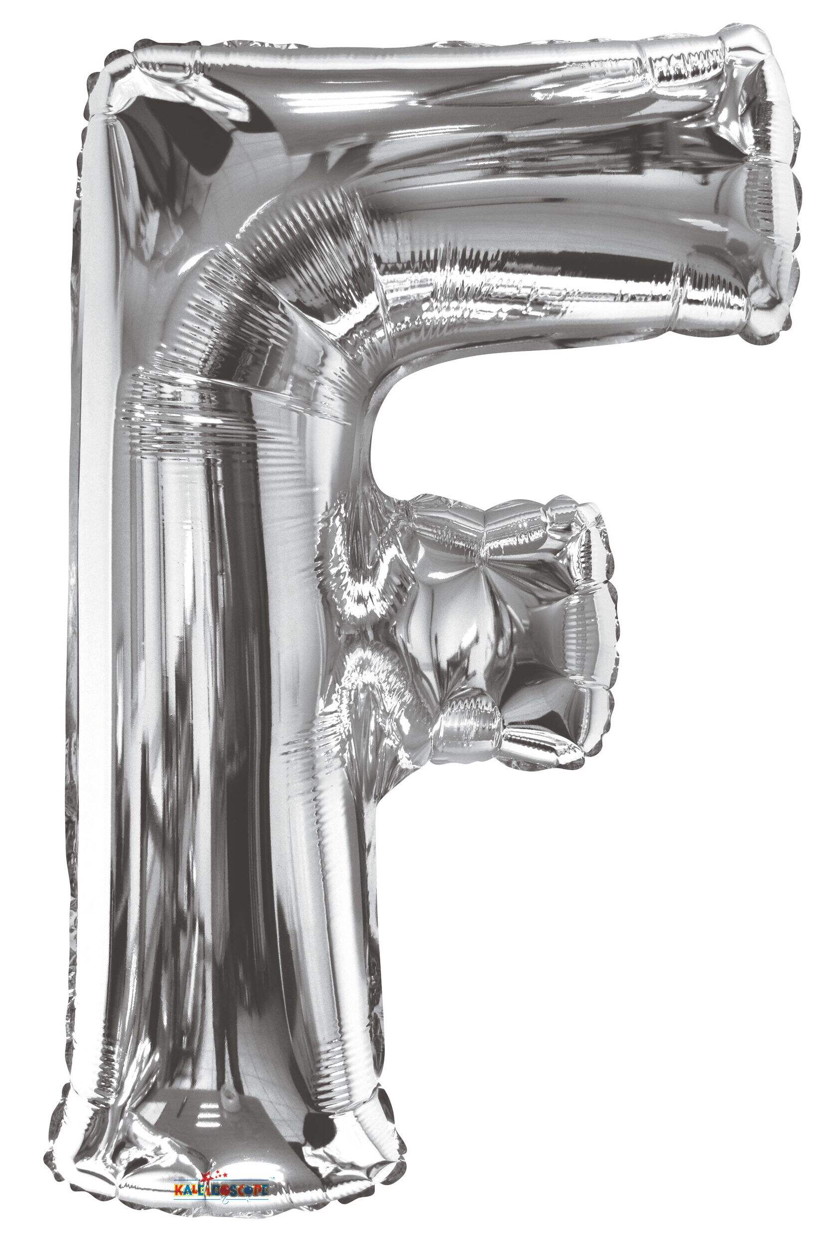 A-Z Letters Foil Balloon Silver 34-in