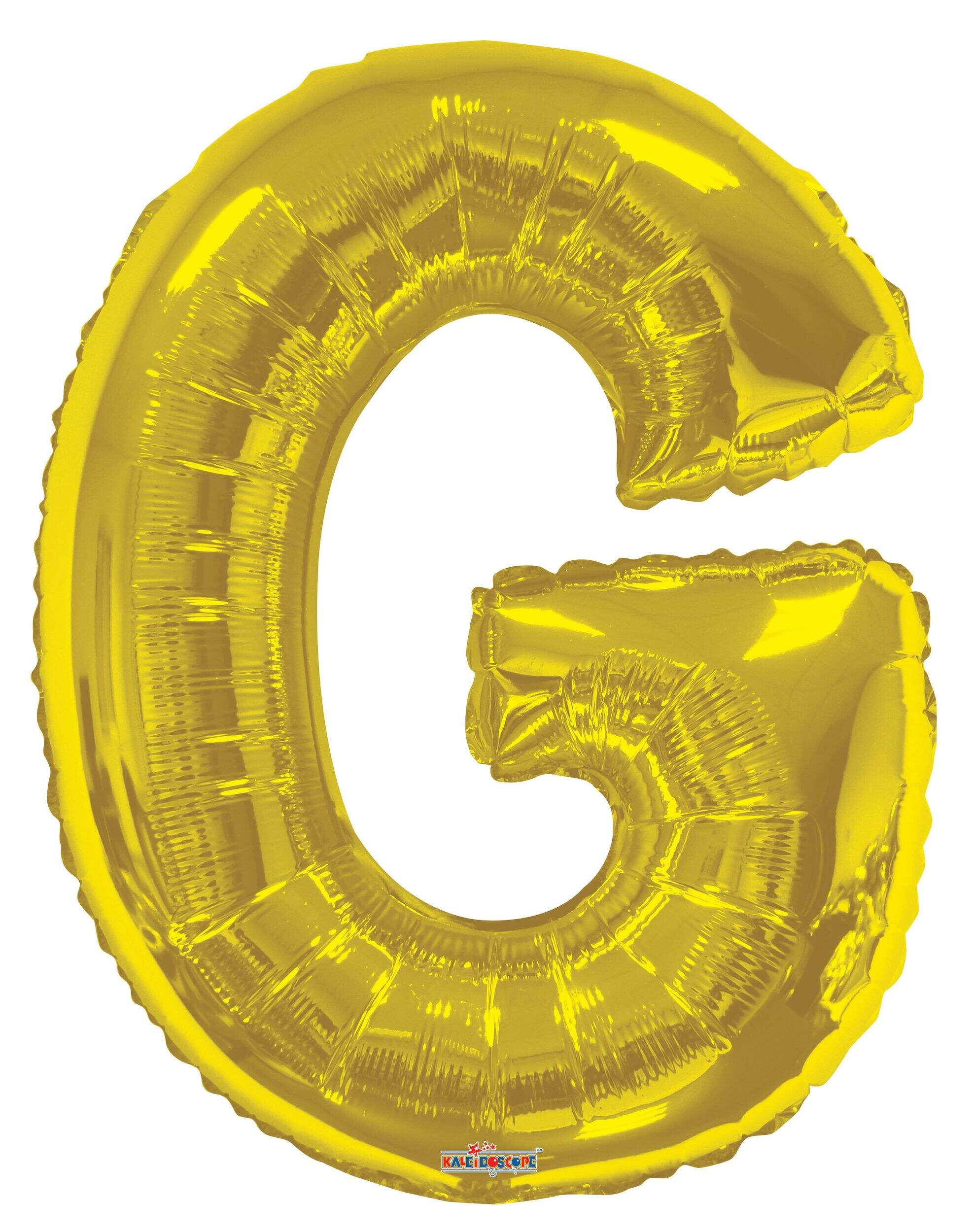 A-Z Letters Foil Balloon Gold 34-in