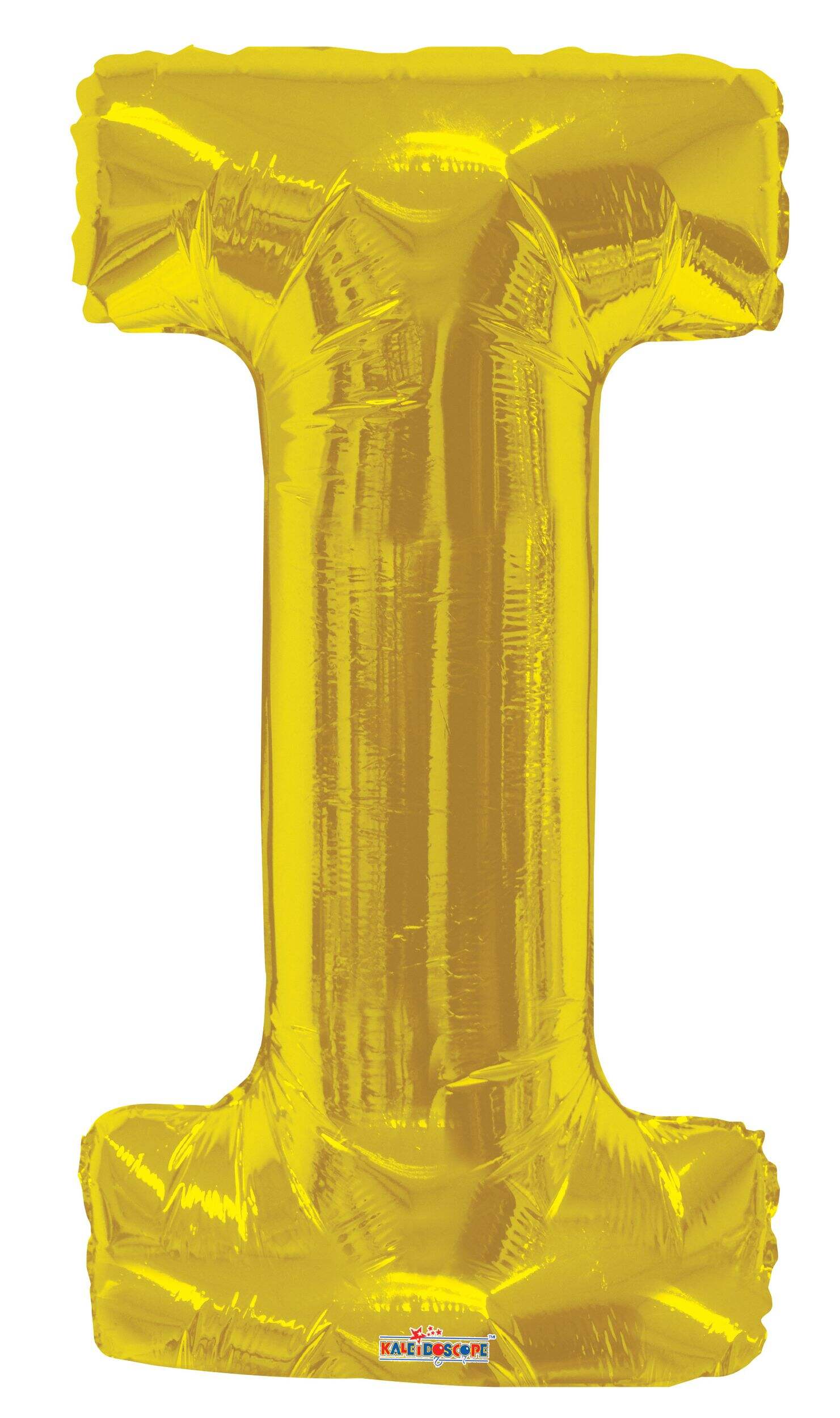 A-Z Letters Foil Balloon Gold 34-in