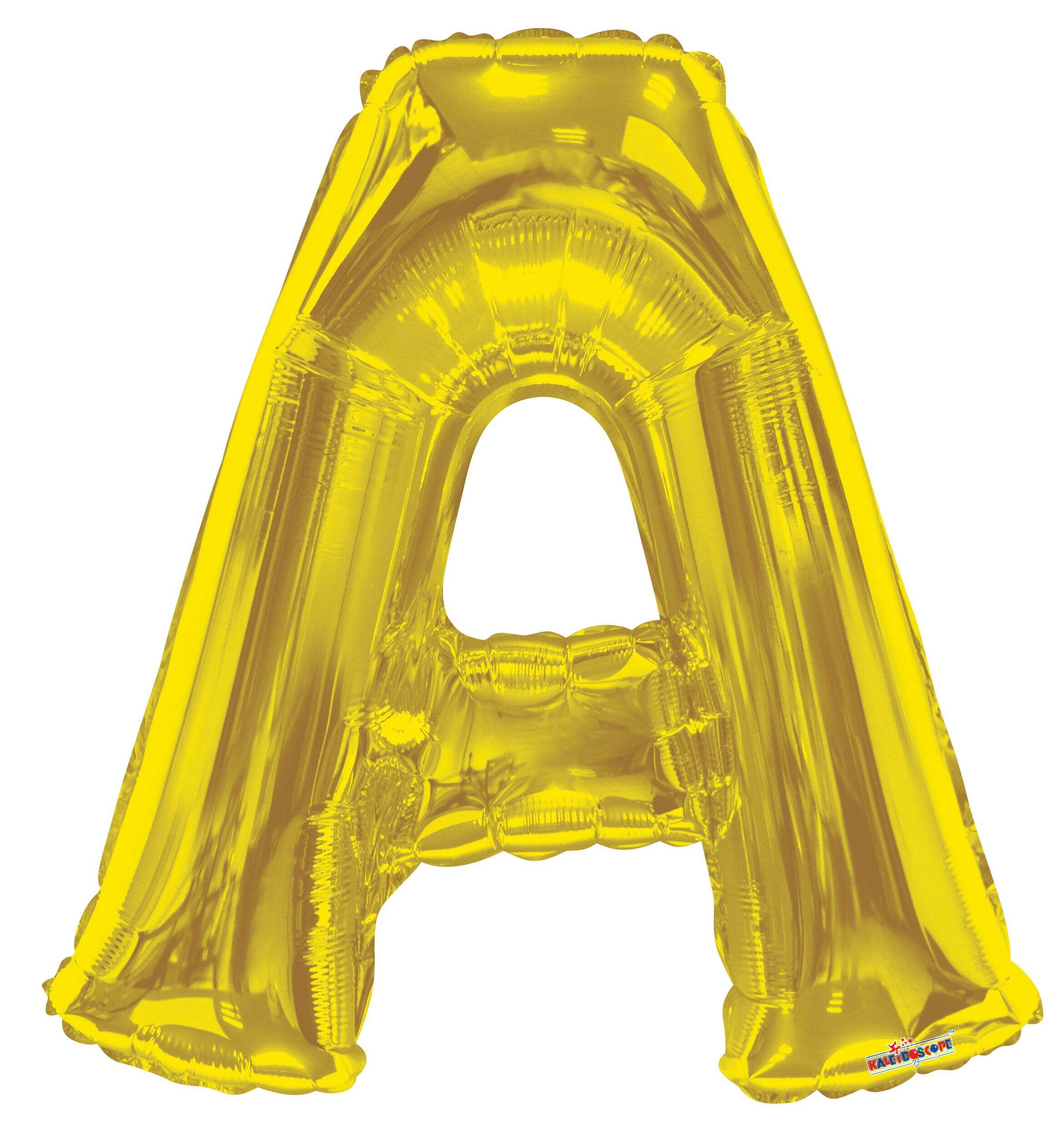 A-Z Letters Foil Balloon Gold 34-in