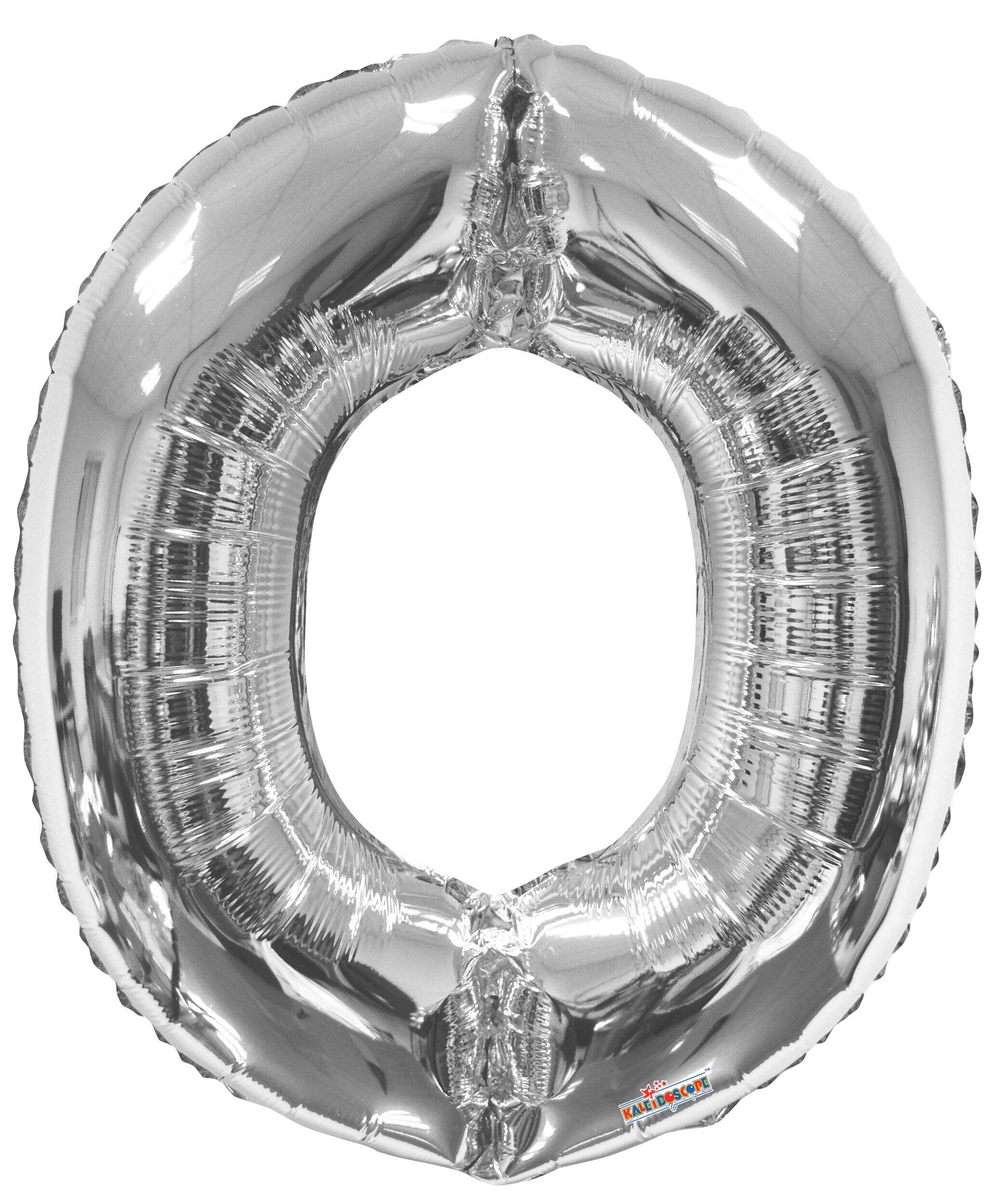 A-Z Letters Foil Balloon Silver 34-in