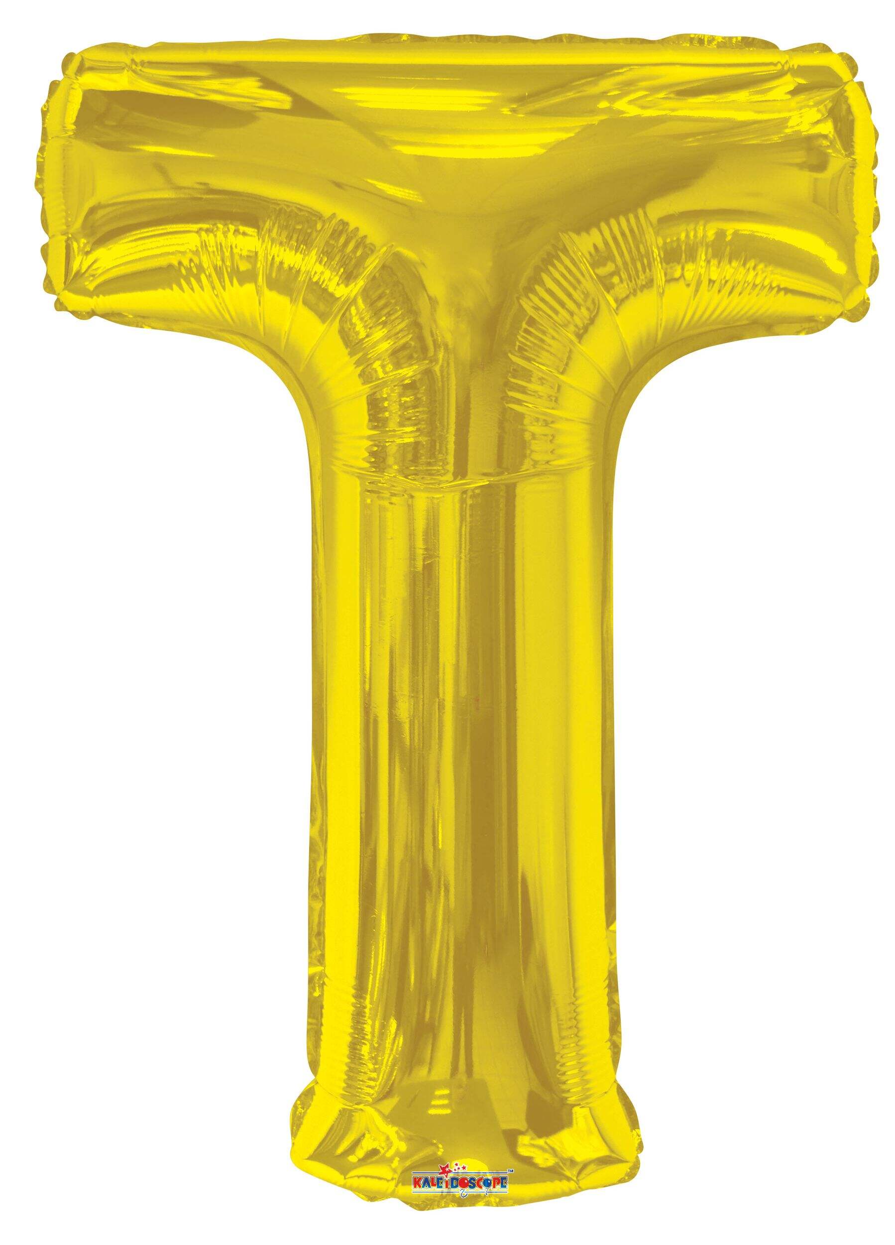 A-Z Letters Foil Balloon Gold 34-in