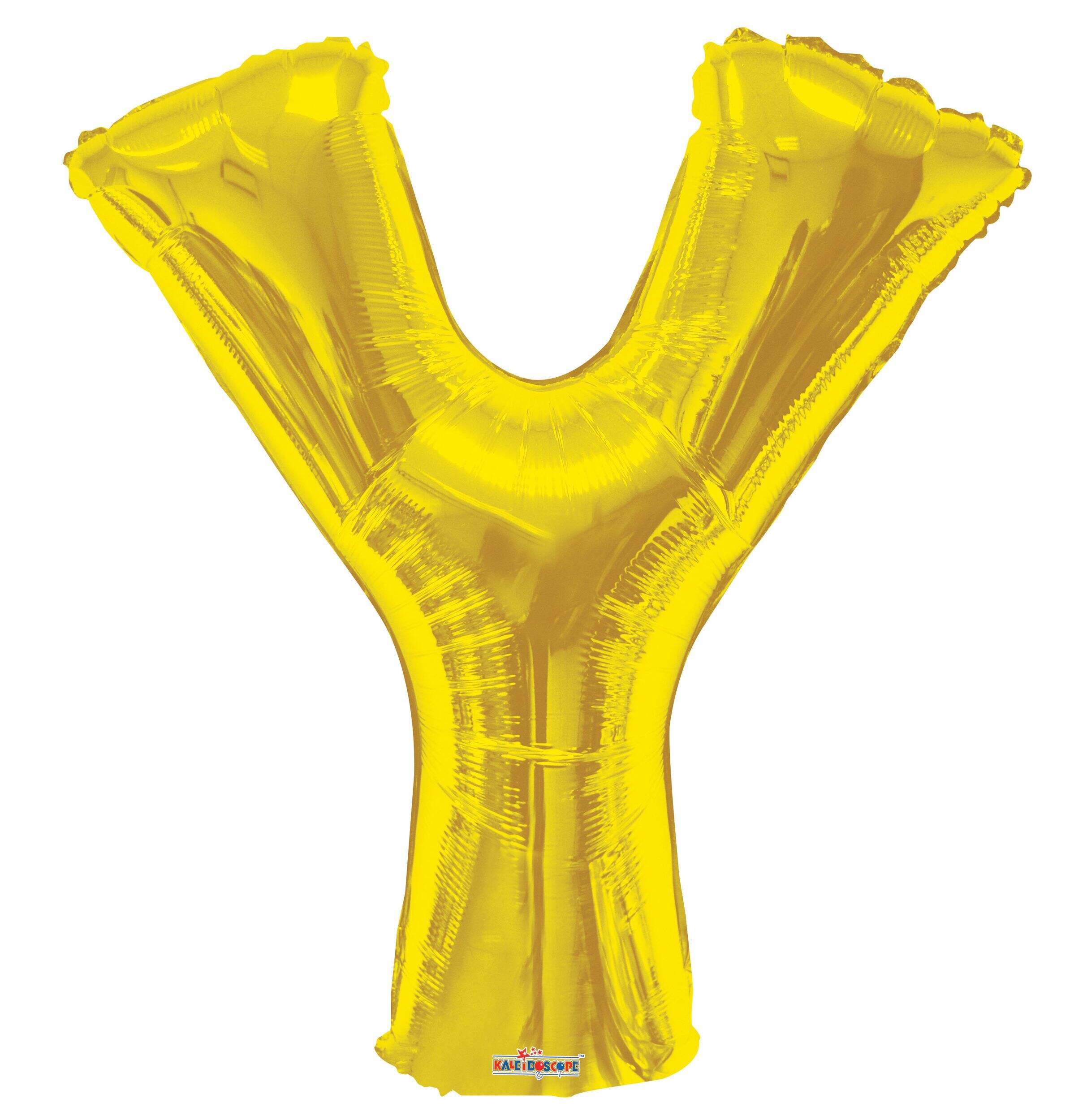 A-Z Letters Foil Balloon Gold 34-in