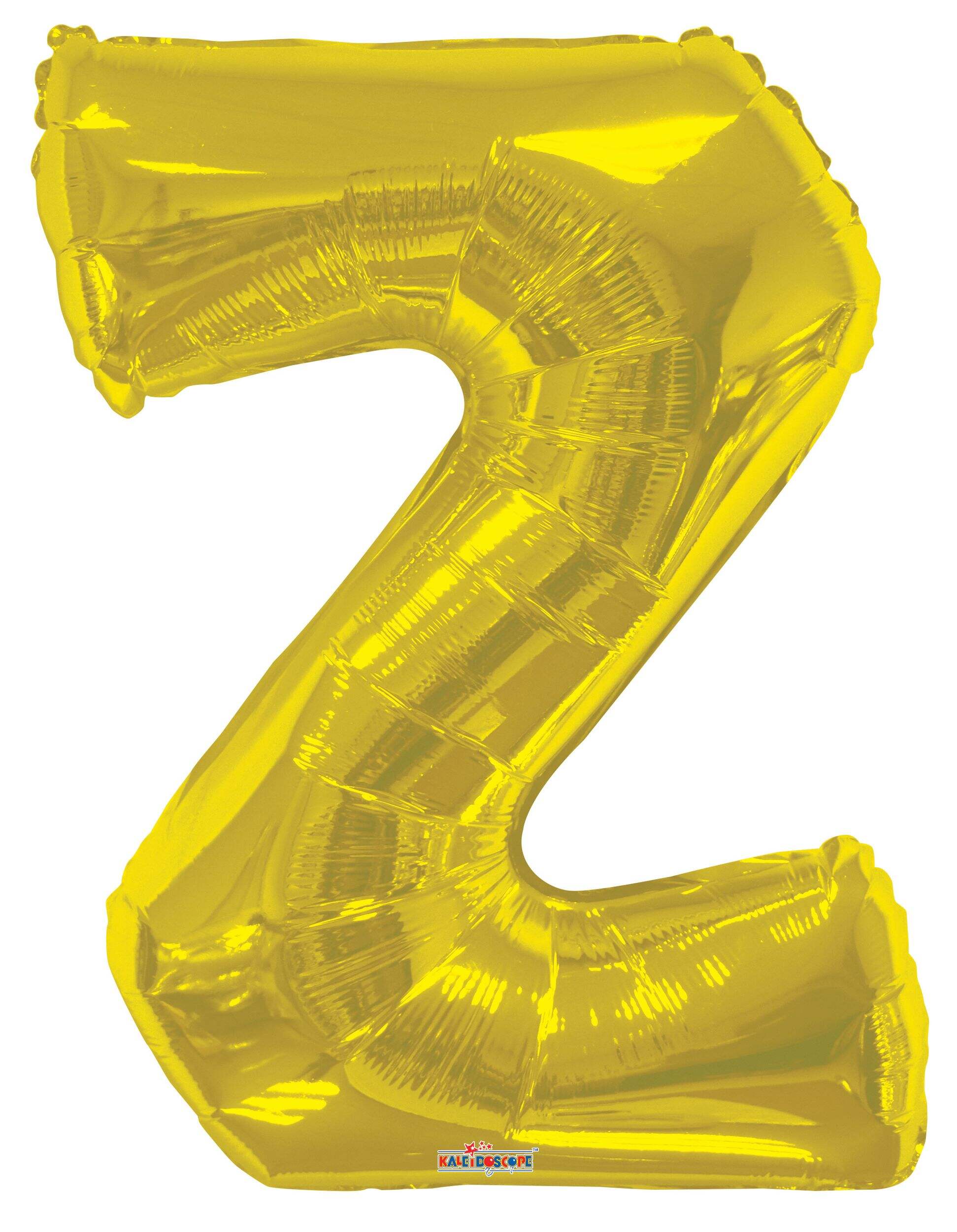 A-Z Letters Foil Balloon Gold 34-in