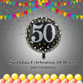 Sparkling Celebration 50 Round Satin Foil Balloon 18-in