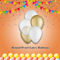 Round Pearl Latex Balloons 11-in