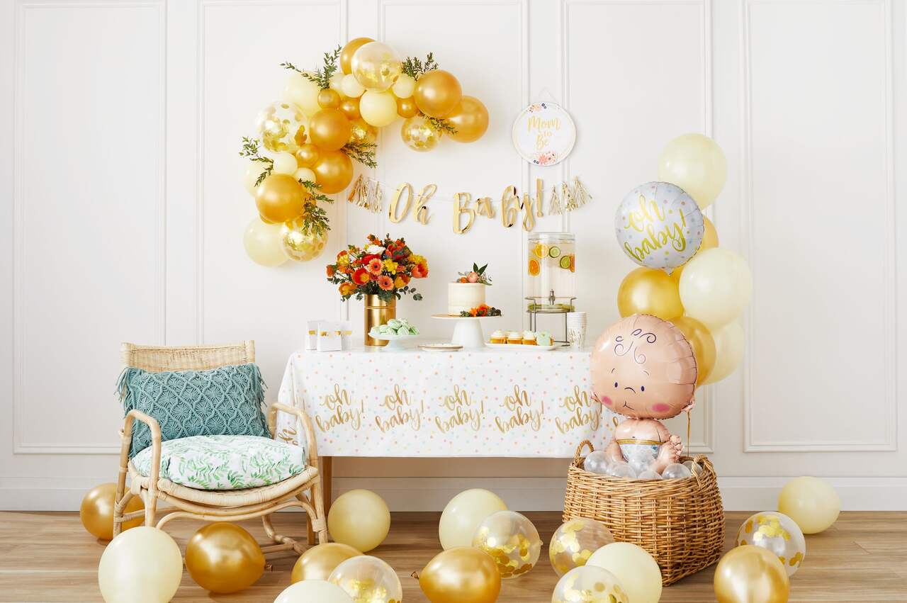 Round Pearl Latex Balloons 9-in