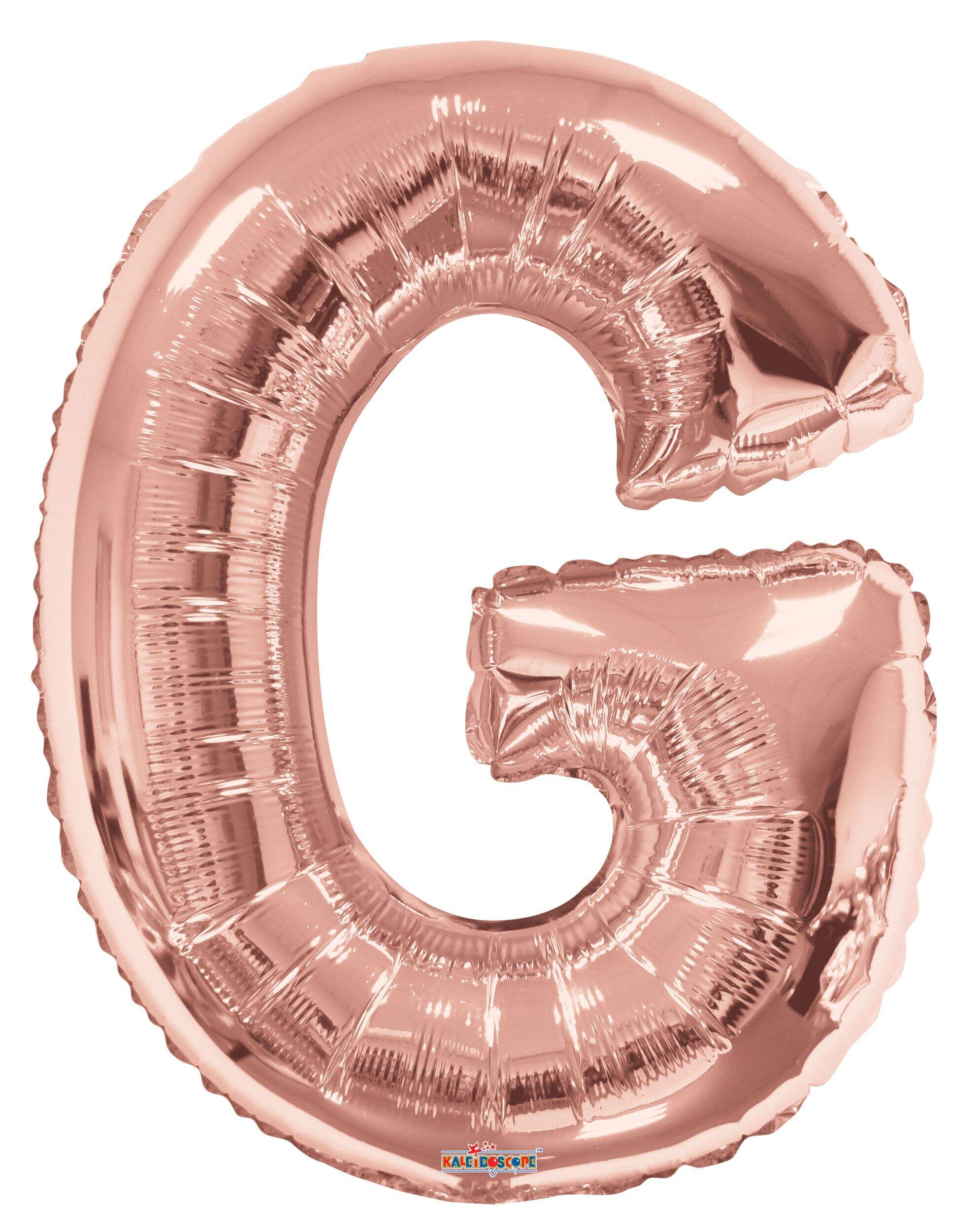 A-Z Letters Foil Balloon Rose Gold 34-in