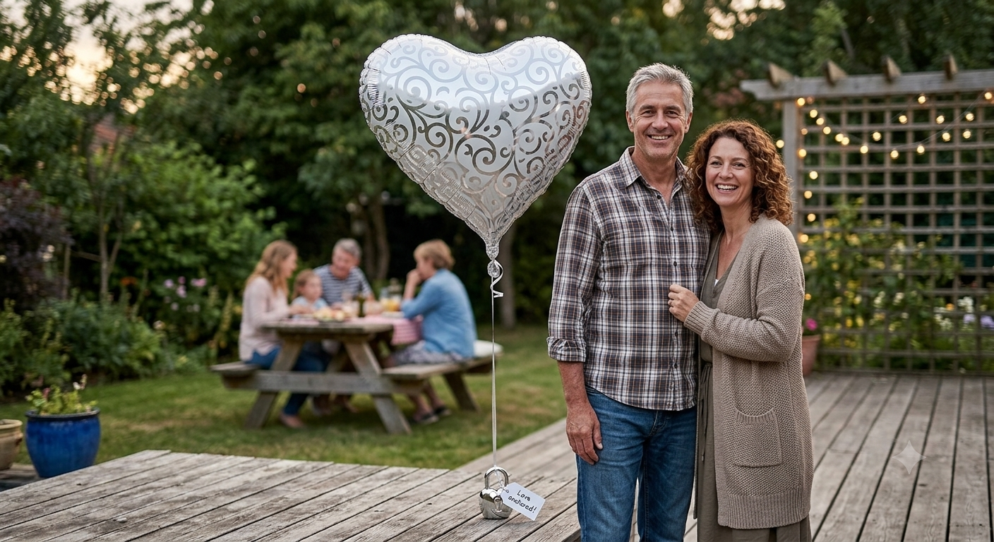 Heart Satin Foil Balloon 53-in