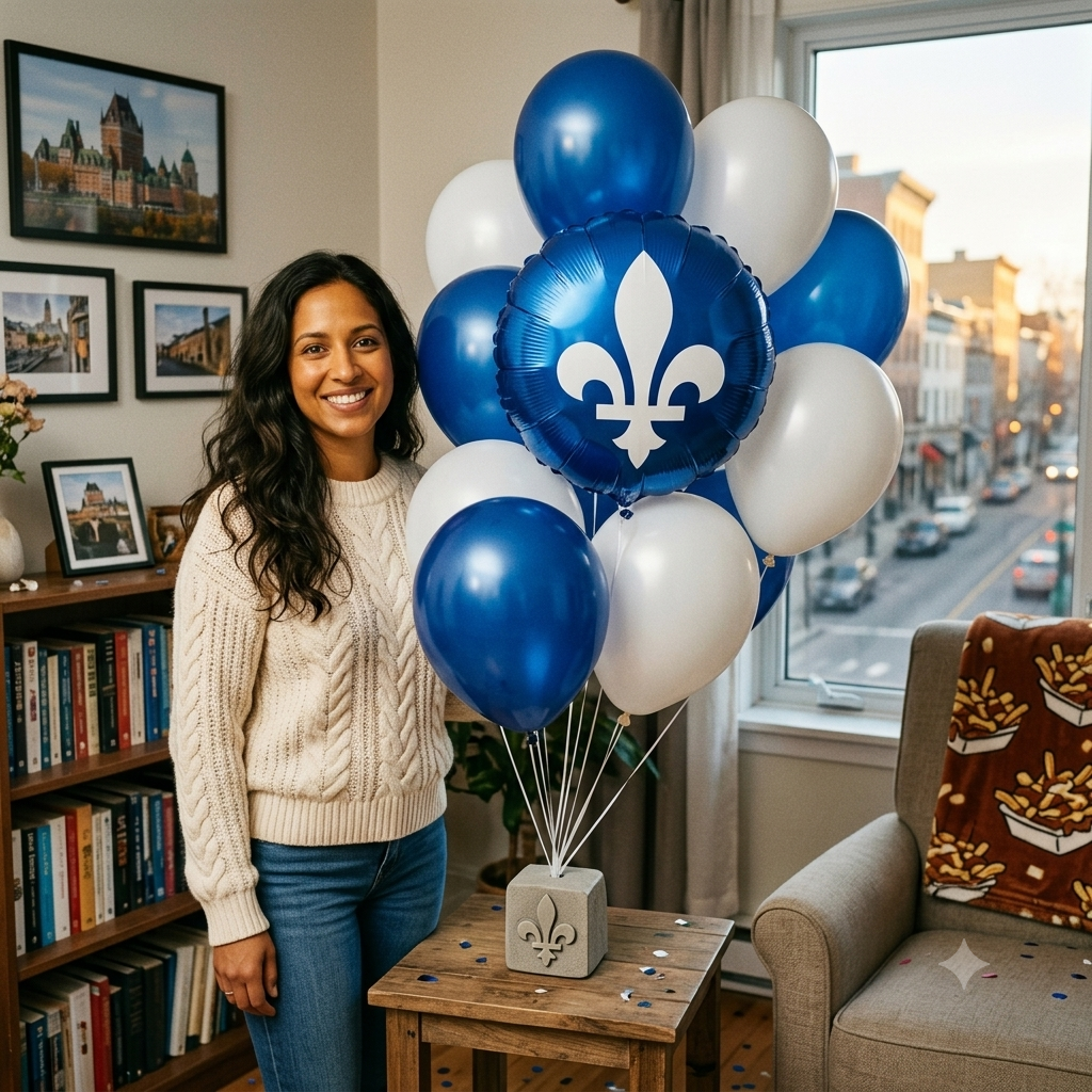 St. Jean Baptiste Balloon Bouquet with Latex Balloons 10-pk