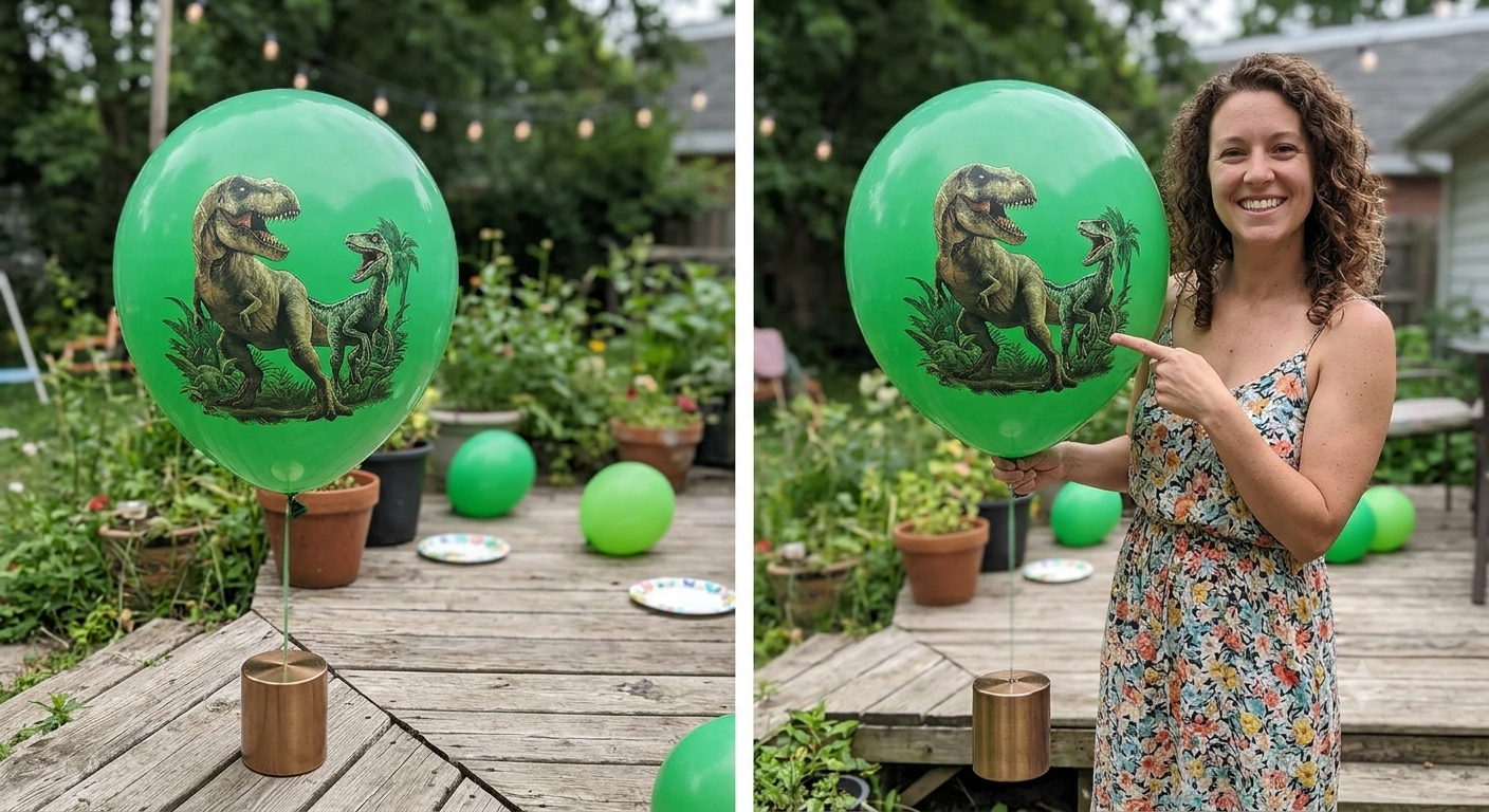 Jurassic World Dinosaur Round Latex Balloons 12-in
