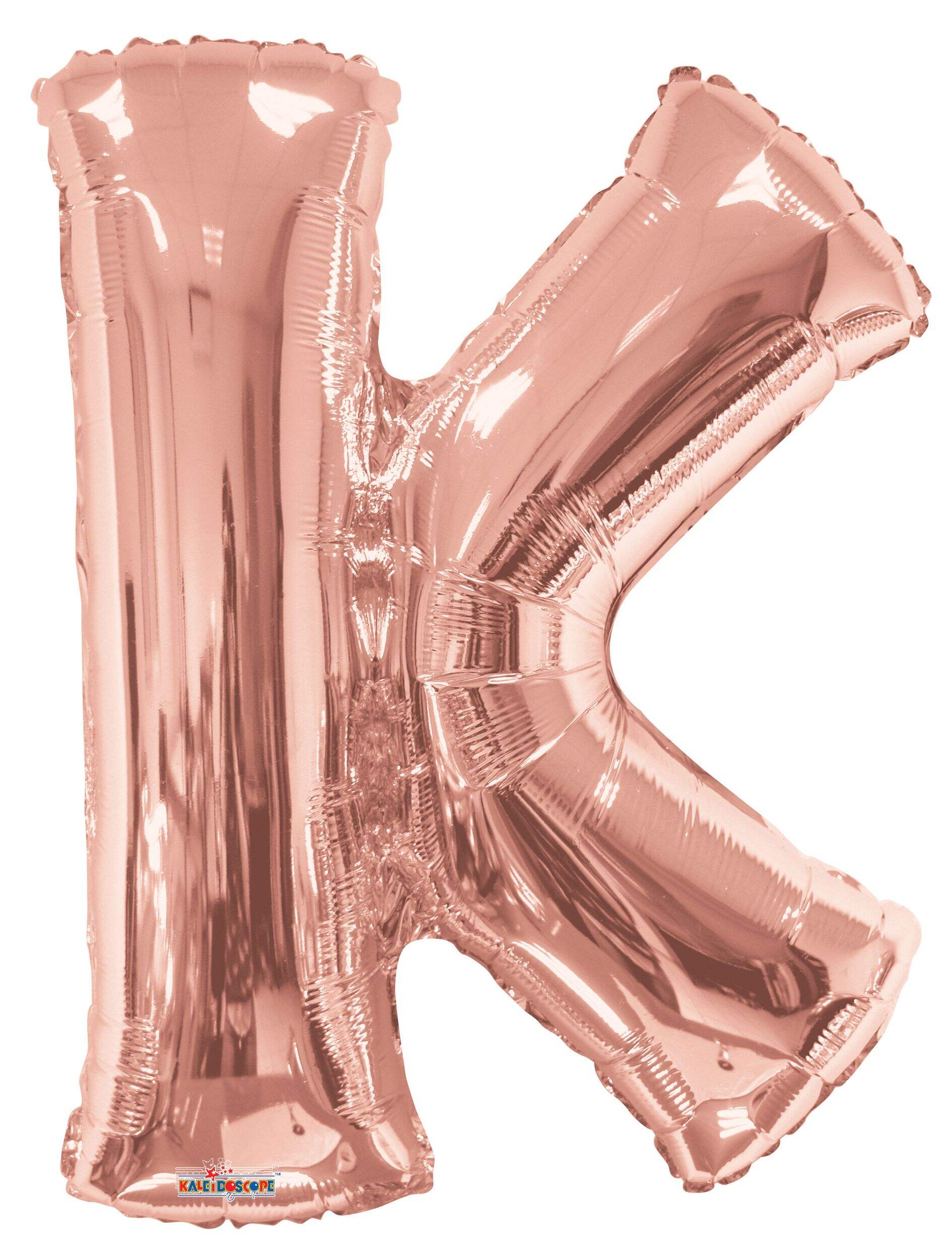 A-Z Letters Foil Balloon Rose Gold 34-in