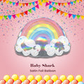 Rainbow Satin Foil Balloon 28-in