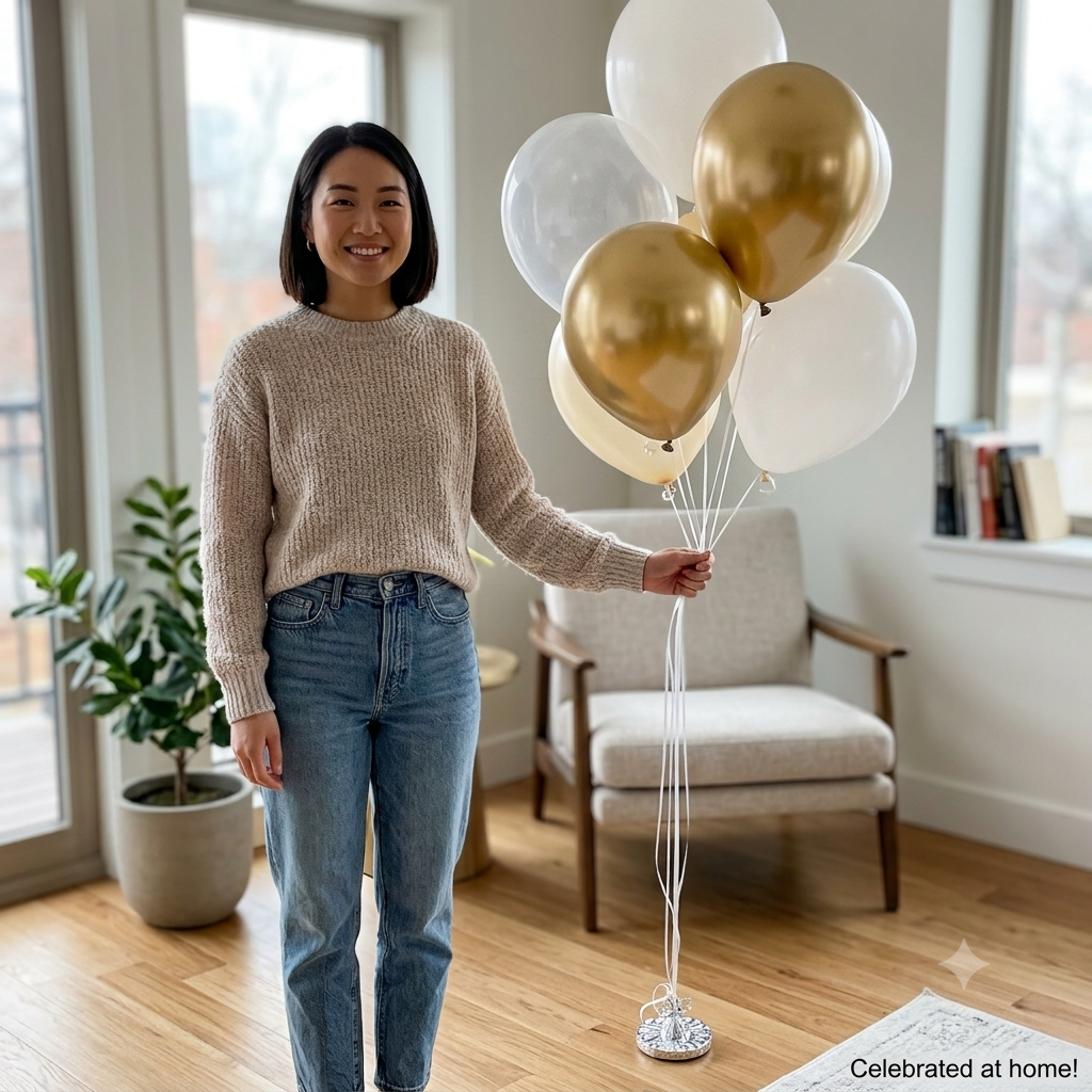 Round Pearl Latex Balloons 11-in
