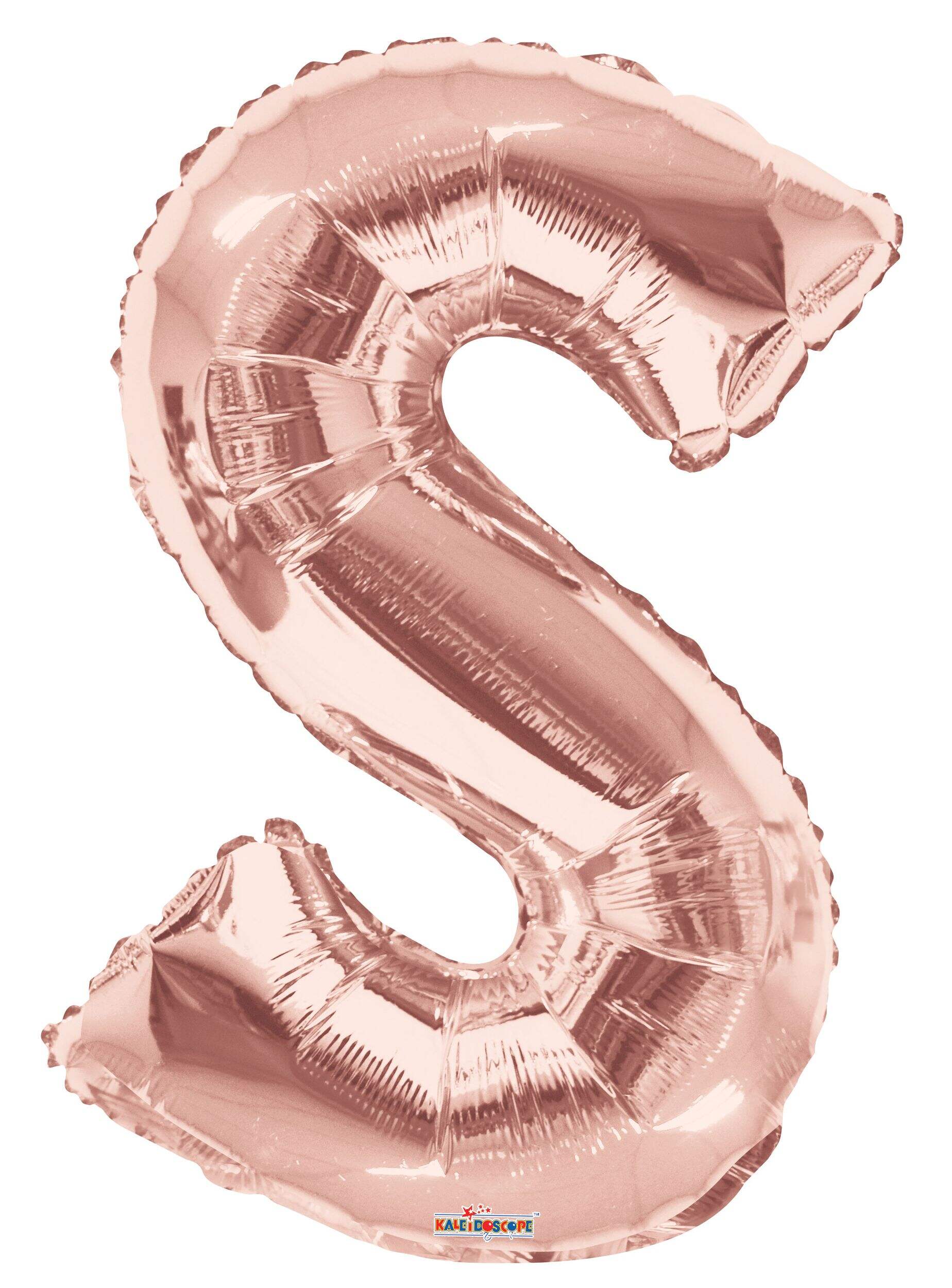 A-Z Letters Foil Balloon Rose Gold 34-in