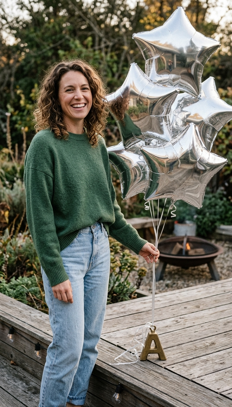 Star Foil Balloon Bouquet 6-pk