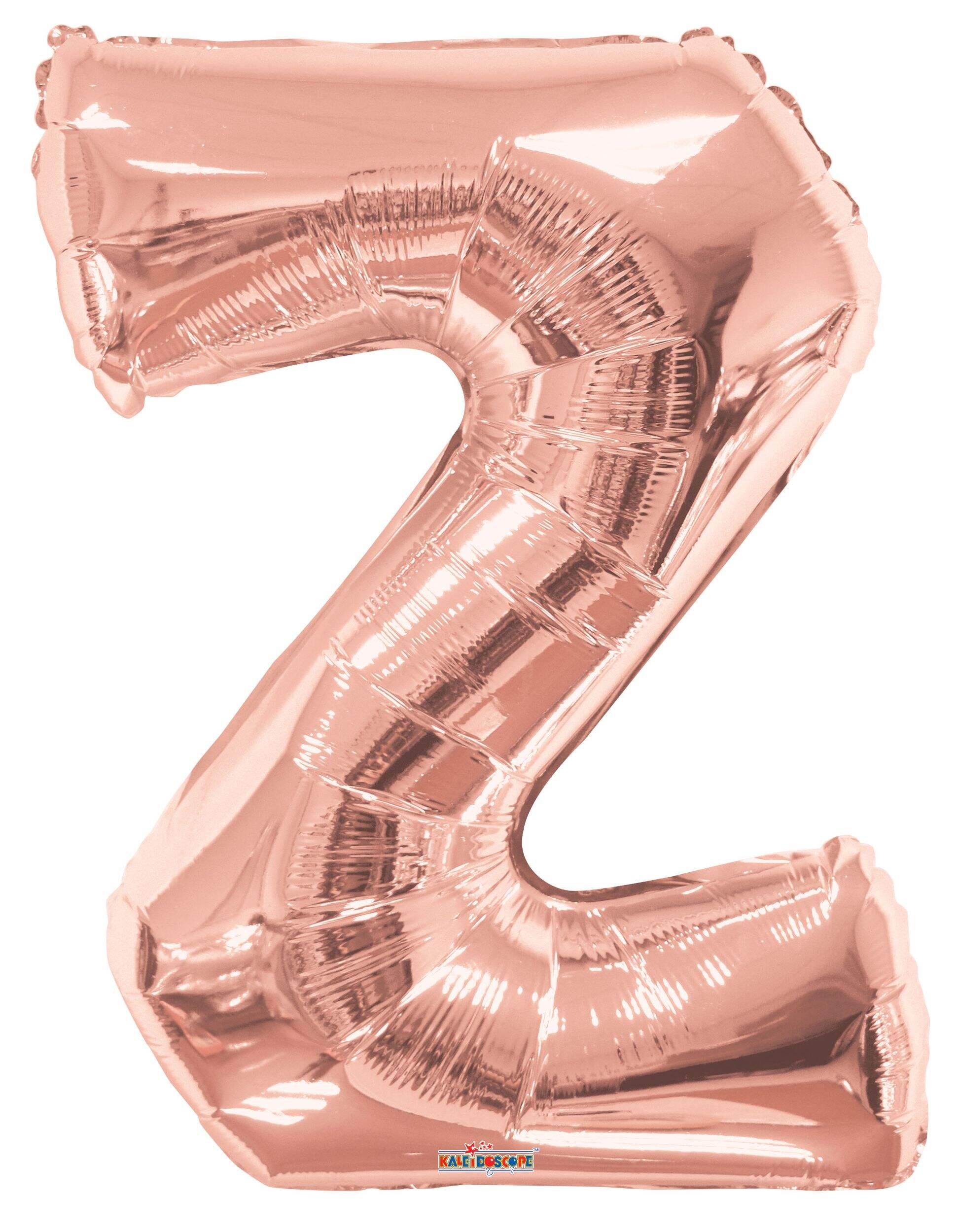 A-Z Letters Foil Balloon Rose Gold 34-in