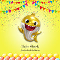 Baby Shark Satin Foil Balloon 36-in