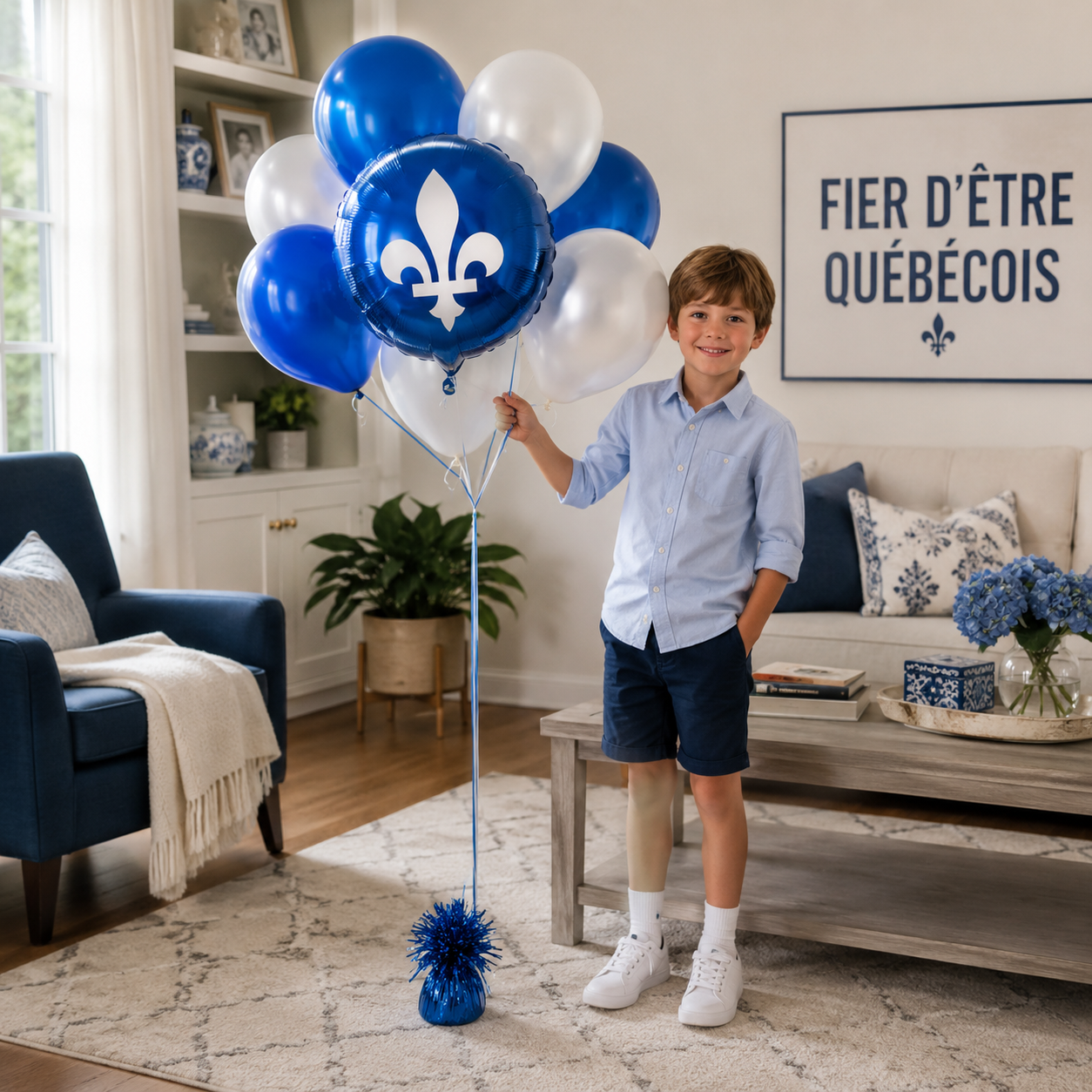 St. Jean Baptiste Balloon Bouquet with Latex Balloons 10-pk