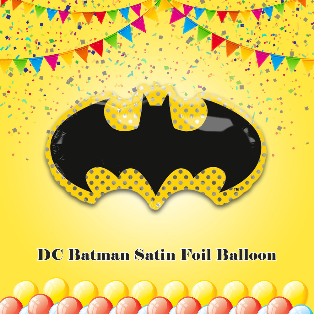 DC Batman Satin Foil Balloon 30-in