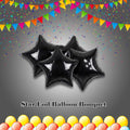 Star Foil Balloon Bouquet 4-pk