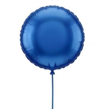 Round Foil Helium Balloon Single 18 Inch