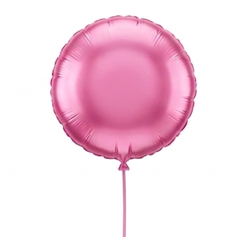 Round Foil Helium Balloon Single 18 Inch