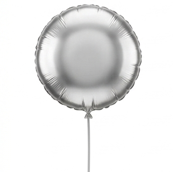 Round Foil Helium Balloon Single 18 Inch