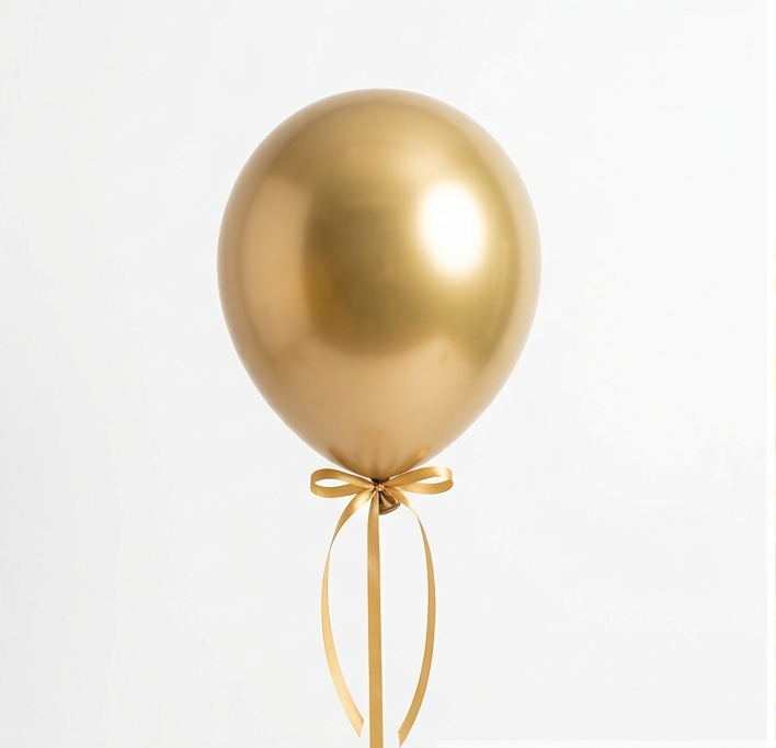 Classic Solid Latex Helium Balloon 12 Inch Single