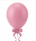 Pink Latex Helium Balloon - 12 Inch Single