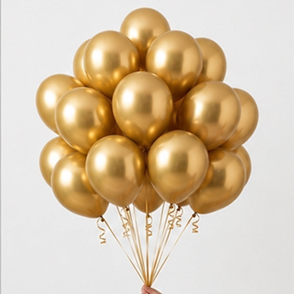 Luxury Custom Helium Balloon Bouquet Set (15 Pieces)