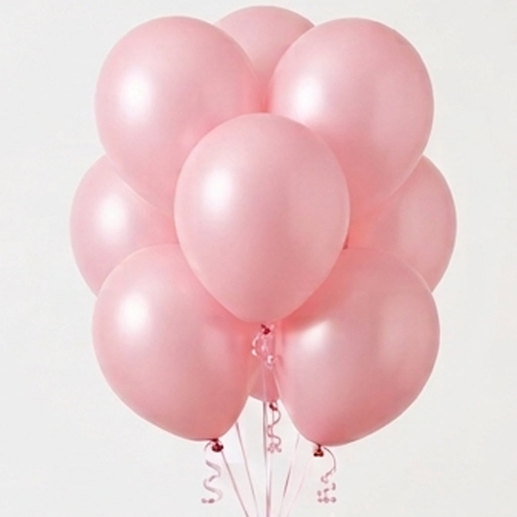Classic Custom Helium Balloon Bouquet Set (9 Pieces)- Gold, Rose Gold, Black, Blue, Pink