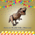 Jurassic World T-Rex Dinosaur Satin Sitting Foil Balloon 28-in