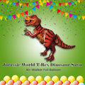 Jurassic World T-Rex Dinosaur Satin Giant Gliding Air-Walker Foil Balloon 68-in