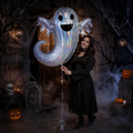 Ghost Satin Foil Balloon 28-in