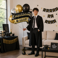 Congratulations Grad! Supershape Balloon Bouquet with Latex Balloons 7-pk
