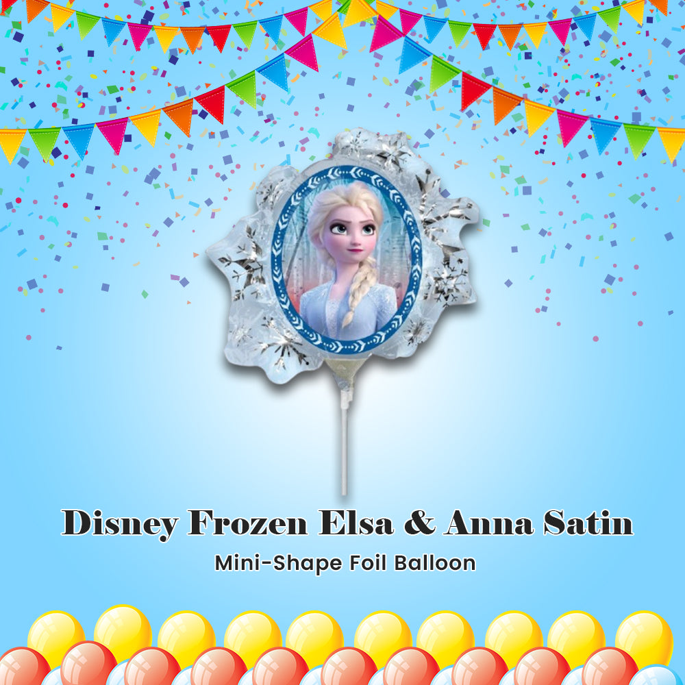 Disney Frozen Elsa & Anna Satin Mini-Shape Foil Balloon