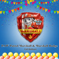 Nickelodeon PAW Patrol Marshall & Marshall Badge Satin Foil Balloon 27-in