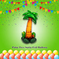 Palm Tree Satin Foil Balloon 56-in