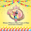 Disney Princess Once Upon A Time Round Satin Foil Balloon 34-in