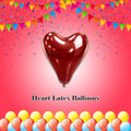 Heart Latex Balloons 12-in