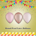 Round Pearl Latex Balloons 5-in