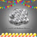 Round Foil Balloon Bouquet 6-pk