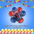 Spider-Man Supershape Balloon Bouquet with Latex Balloons 7-pk