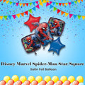 Disney Marvel Spider-Man Star/Square Satin Foil Balloon Bouquet 5-pk