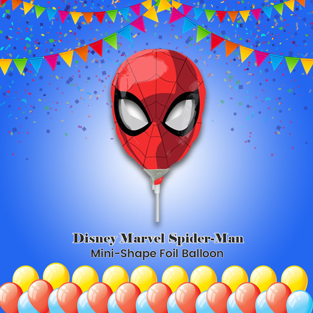 Disney Marvel Spider-Man Satin Mini-Shape Foil Balloon