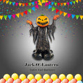 Jack-O'-Lantern Satin Foil Balloon 52-in