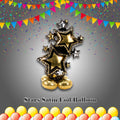 Stars Satin Foil Balloon 59-in