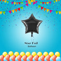 Star Foil Balloon 19-in